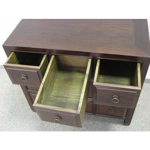 中国家具 F073 アジアン家具 アンティーク調 チェスト 薬棚 送料無料