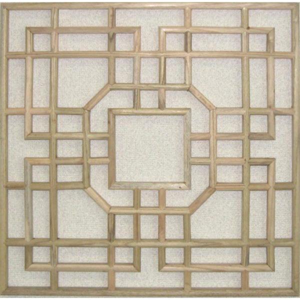 韓国風格子　SR2005　透かし建具　生地　600×600