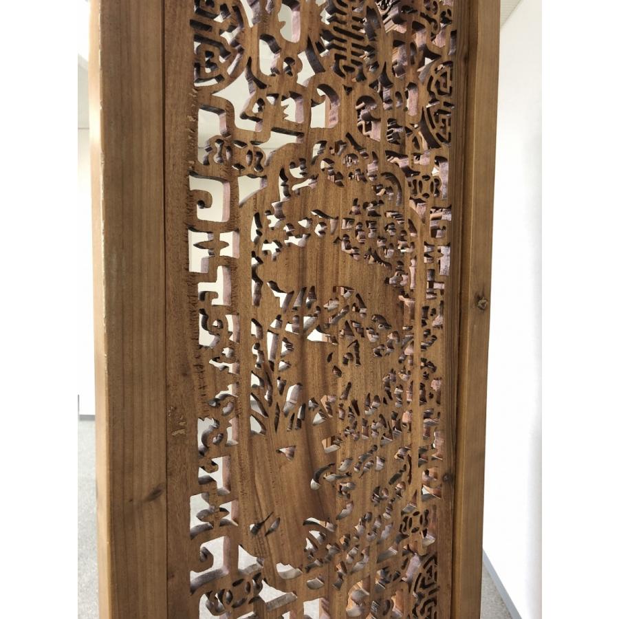 中国手彫り彫刻衝立 T200 4枚セット 450×2050 : 実験工房 - 通販