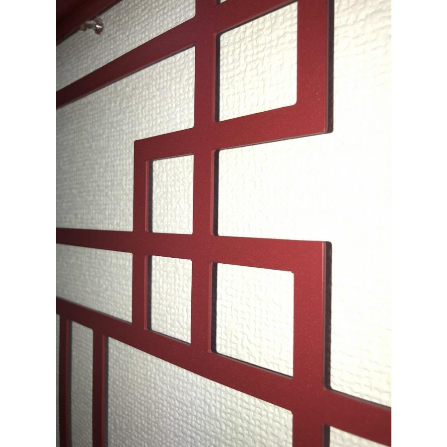 アイアン韓国風格子 Tr03 リフォーム 透かし建具 鉄製 450 1400 Tr03 実験工房