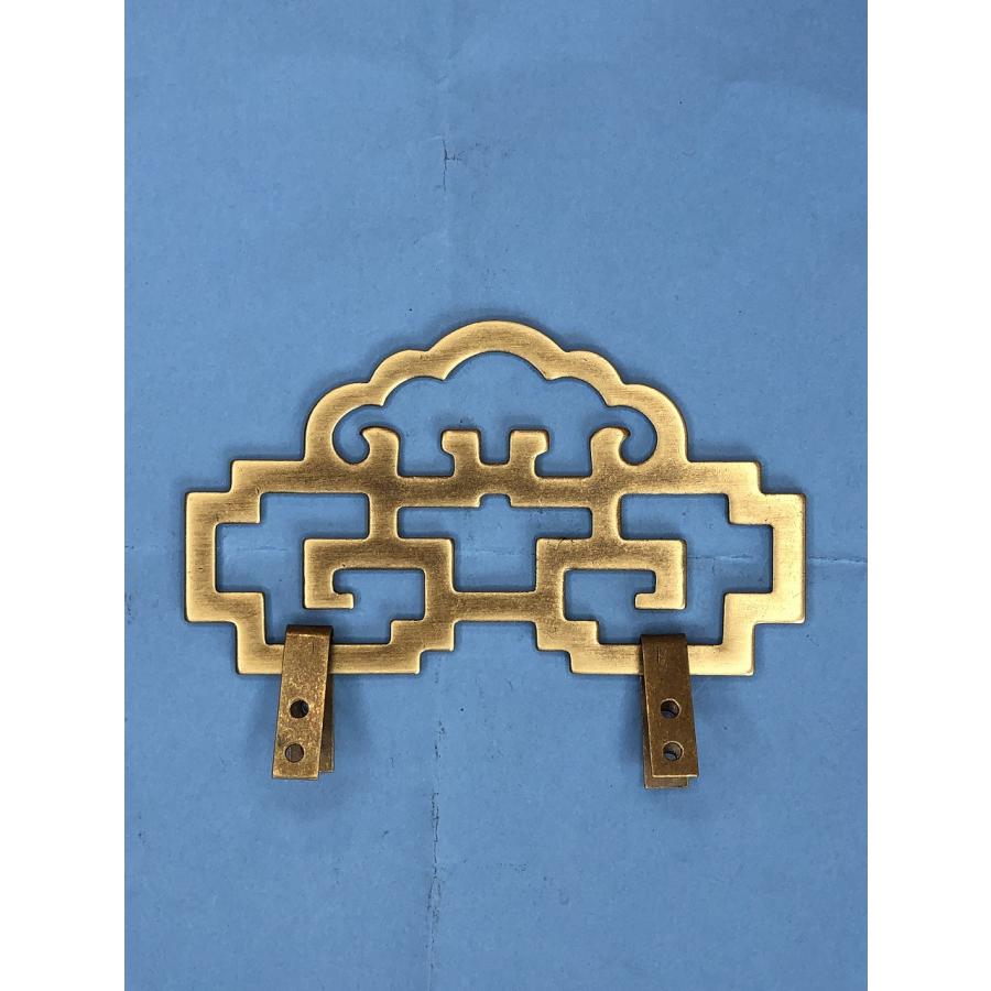 中国古典家具装飾用金具 吊り金具 U151 110*63（2個入） : 実験工房