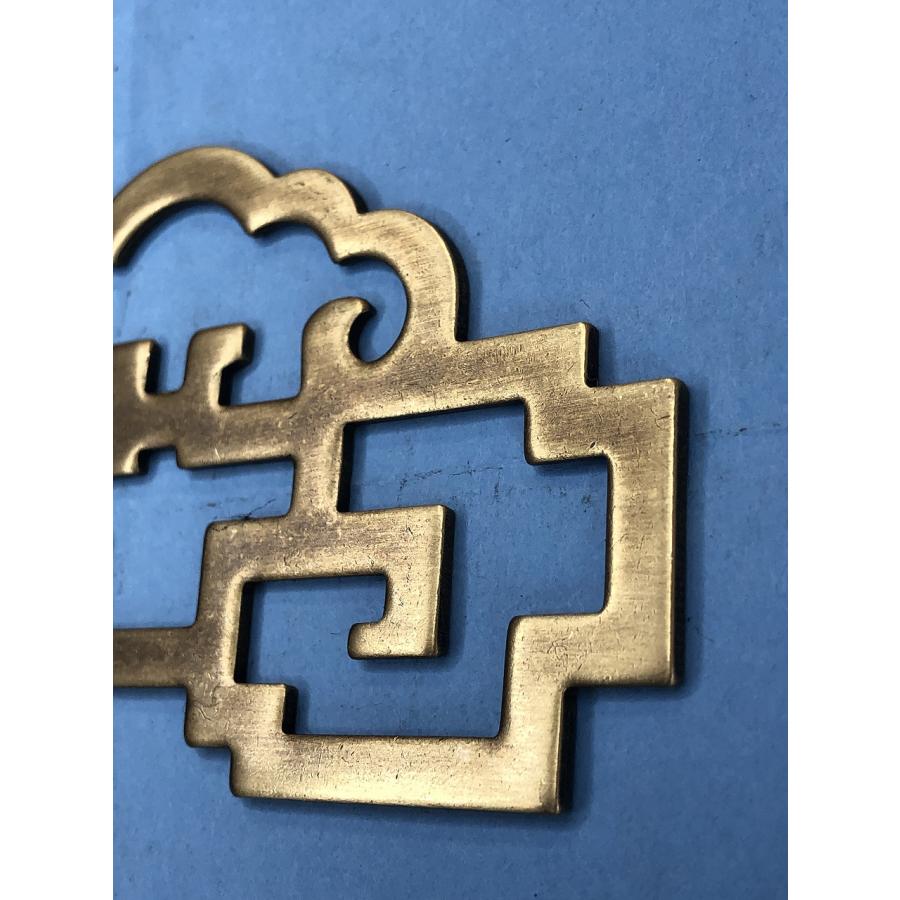 中国古典家具装飾用金具 吊り金具 U151 110*63（2個入） : 実験工房