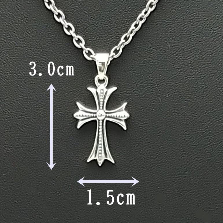 ペンダント ネックレス シルバー925 クロス 十字架 チェーン45 ペンダント ネックレス シルバー925 クロス 十字架 チェーン45