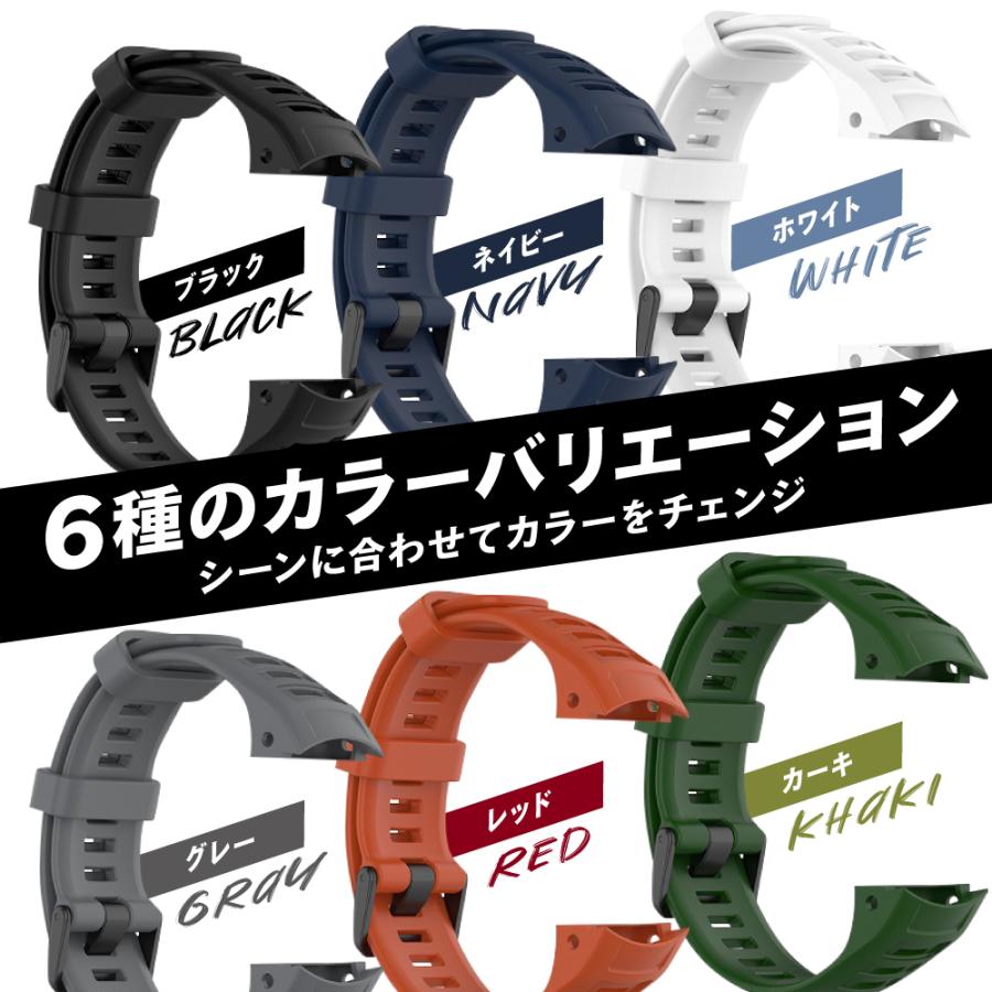 GARMIN ガーミン ベルト バンド Instinct インスティンクト 交換用バンド シリコン ランニング スポーツバンド |  | 05