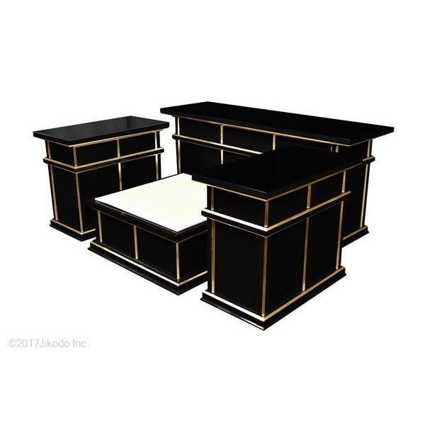 寺院仏具】朱塗り 新型二重3.5尺密壇(登高座)4点セット 国内 寺院仏具】朱塗り 新型二重3.5尺密壇(登高座)4点セット 国内