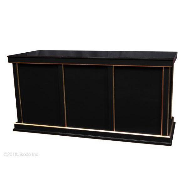 寺院仏具】頑丈な供物台 朱塗り 下須板付 <幅120cm 奥行45cm 高 寺院仏具】頑丈な供物台 朱塗り 下須板付 <幅120cm 奥行45cm 高