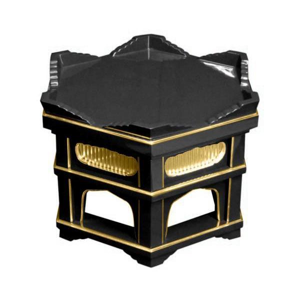 寺院仏具】潤み塗り 二段木魚台(磬子台)1.2尺 国内自社工場製 寺院仏具】潤み塗り 二段木魚台(磬子台)1.2尺 国内自社工場製