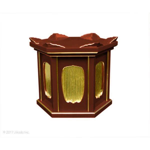 寺院仏具】黒塗り 椅子式用の背高六角木魚台(磬子台)1.5尺 国内 寺院仏具】黒塗り 椅子式用の背高六角木魚台(磬子台)1.5尺 国内