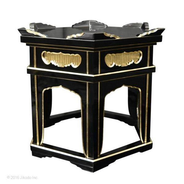 寺院仏具】黒塗り 背高大型木魚台2.0尺 安心の国内自社工場製 寺院仏具】黒塗り 背高大型木魚台2.0尺 安心の国内自社工場製