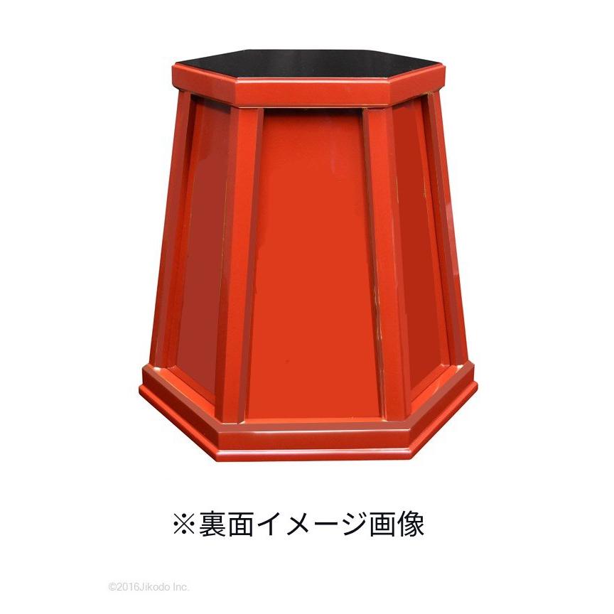 寺院仏具】潤み塗り 六角灯篭台 1対 安心の国内自社工場製作品 寺院仏具】潤み塗り 六角灯篭台 1対 安心の国内自社工場製作品