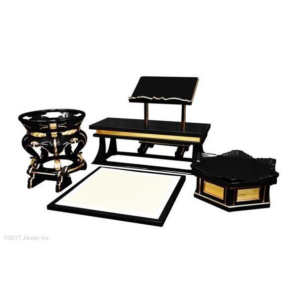 寺院仏具】朱塗り 内陣用 礼盤セット(登高座)5点一組 国内自社 寺院仏具】朱塗り 内陣用 礼盤セット(登高座)5点一組 国内自社