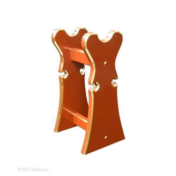 寺院仏具】黒塗り 椅子式用の背高倍置き 幅約27センチ 安定感の 寺院仏具】黒塗り 椅子式用の背高倍置き 幅約27センチ 安定感の