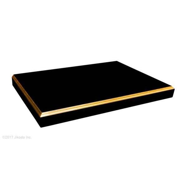 寺院仏具】朱塗り 面金仏像台 幅30cm×高さ3cm×奥行き20cm 安心の国産品
