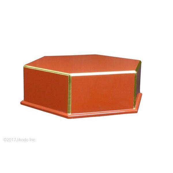 寺院仏具】潤み塗り 正六角形 仏像台 幅約30センチ 厨子台や位牌 寺院仏具】潤み塗り 正六角形 仏像台 幅約30センチ 厨子台や位牌