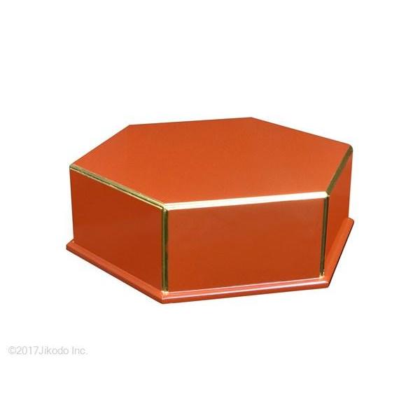 寺院仏具】潤み塗り 正六角形 仏像台 幅約30センチ 厨子台や位牌 寺院仏具】潤み塗り 正六角形 仏像台 幅約30センチ 厨子台や位牌