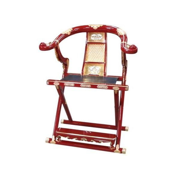 寺院仏具】黒塗り 国産品 日本製曲禄(曲録)幅71センチ 金具 寺院仏具】黒塗り 国産品 日本製曲禄(曲録)幅71センチ 金具