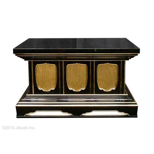 寺院仏具】潤み塗り 厨子台 須弥壇 幅約90センチ 安心の自社工場 寺院仏具】潤み塗り 厨子台 須弥壇 幅約90センチ 安心の自社工場