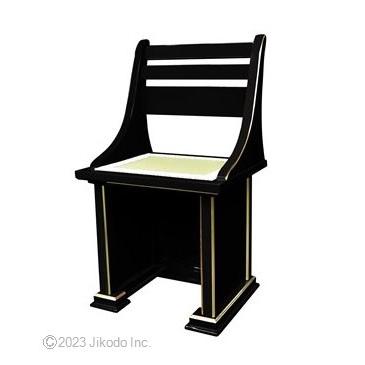 受注生産品販売】黒塗り 新型登高座用 椅子式礼盤(幅48cm高86cm 受注生産品販売】黒塗り 新型登高座用 椅子式礼盤(幅48cm高86cm