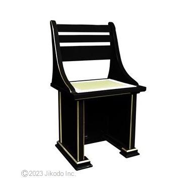 受注生産品販売】黒塗り 新型登高座用 椅子式礼盤(幅48cm高86cm 受注生産品販売】黒塗り 新型登高座用 椅子式礼盤(幅48cm高86cm