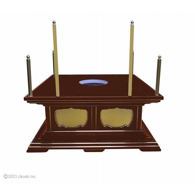 寺院仏具】黒塗り 高級護摩壇 3.5尺 壇のみ(天板に60センチ角の 寺院仏具】黒塗り 高級護摩壇 3.5尺 壇のみ(天板に60センチ角の