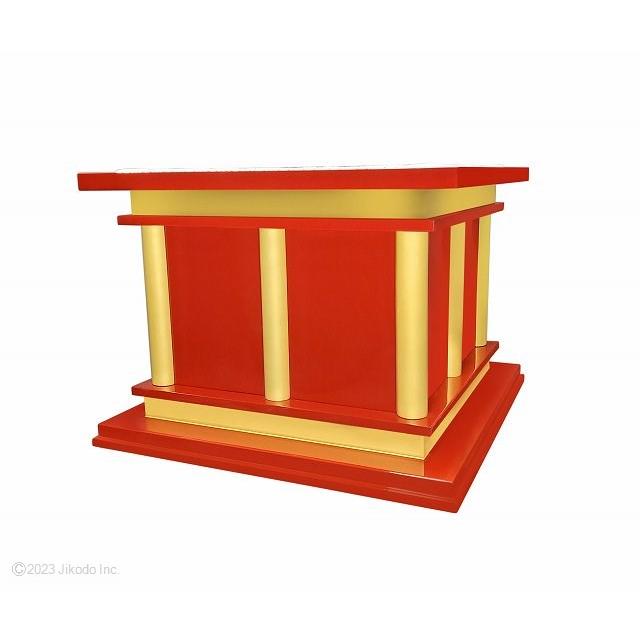 寺院仏具】潤み塗り 慈光型の椅子式礼盤 幅60センチ 自社 寺院仏具】潤み塗り 慈光型の椅子式礼盤 幅60センチ 自社