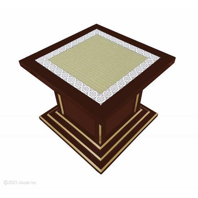 寺院仏具】黒塗り ご導師様用礼盤(椅子式) 360度回転する回転式 寺院仏具】黒塗り ご導師様用礼盤(椅子式) 360度回転する回転式