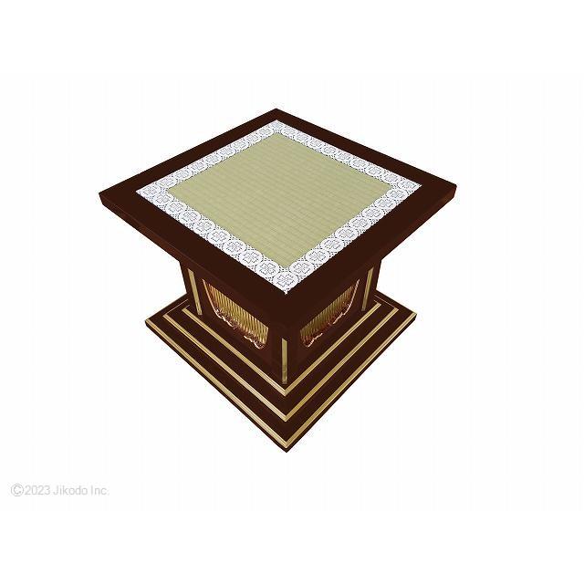 寺院仏具】朱塗り ご導師様用高級礼盤(椅子式) 360度回転する 寺院仏具】朱塗り ご導師様用高級礼盤(椅子式) 360度回転する