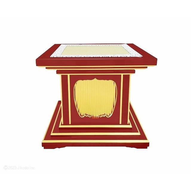 寺院仏具】潤み塗り ご導師様用高級礼盤(椅子式) 360度回転する 寺院仏具】潤み塗り ご導師様用高級礼盤(椅子式) 360度回転する