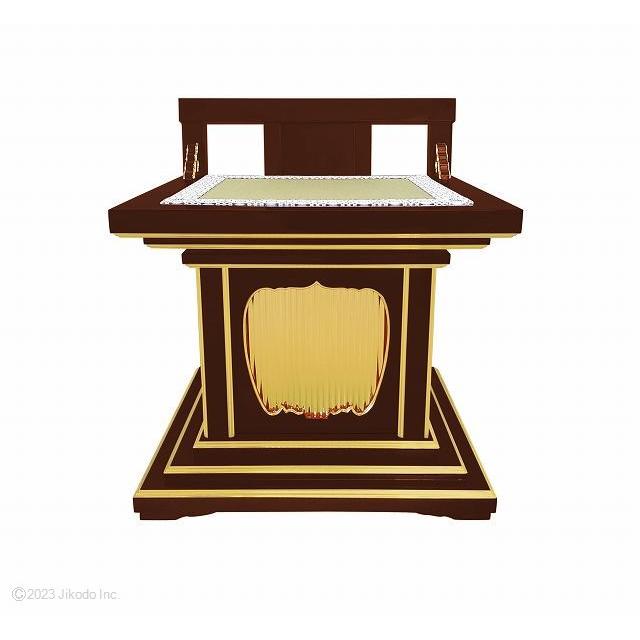 寺院仏具】黒塗り 背もたれ付 ご導師様用高級礼盤(椅子式) 360度 寺院仏具】黒塗り 背もたれ付 ご導師様用高級礼盤(椅子式) 360度