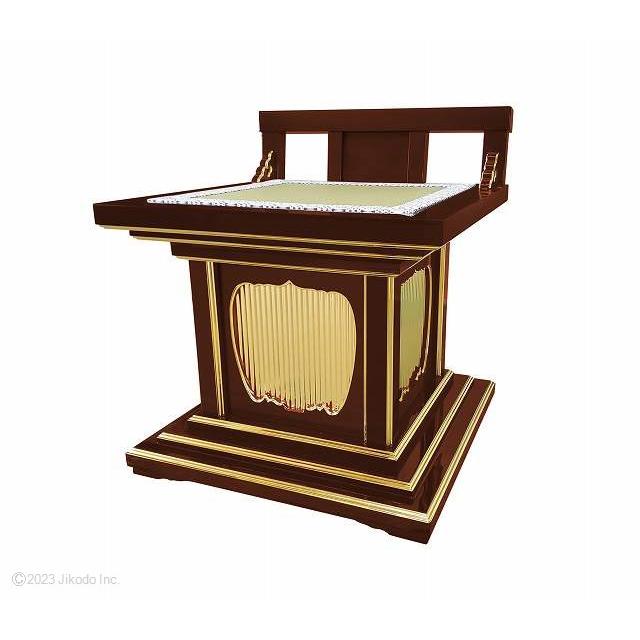 寺院仏具】潤み塗り 背もたれ付 ご導師様用高級礼盤(椅子式) 360 寺院仏具】潤み塗り 背もたれ付 ご導師様用高級礼盤(椅子式) 360