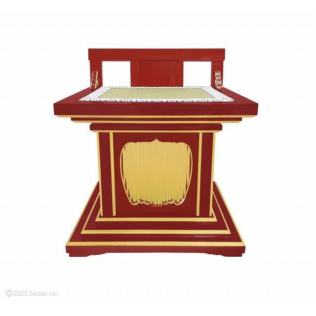 寺院仏具】潤み塗り 背もたれ付 ご導師様用高級礼盤(椅子式) 360 寺院仏具】潤み塗り 背もたれ付 ご導師様用高級礼盤(椅子式) 360