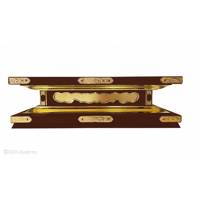 寺院仏具】黒塗り 金具付き厨子台 高級タイプ 国内自社工場にて 寺院仏具】黒塗り 金具付き厨子台 高級タイプ 国内自社工場にて