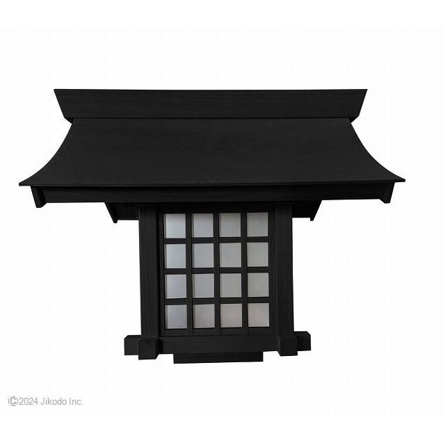 神具】黒色 桧製の吊り型神前灯篭(室内用) 高さ55センチ灯籠 LED 神具】黒色 桧製の吊り型神前灯篭(室内用) 高さ55センチ灯籠 LED