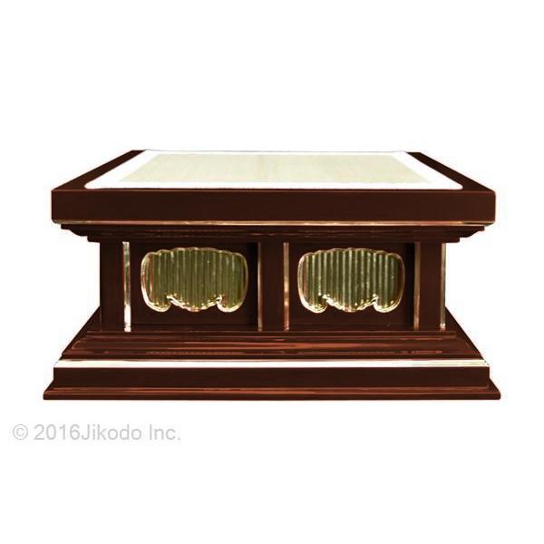 寺院仏具】幅60センチ 潤み塗りの高級一重礼盤 (受注生産品 寺院仏具】幅60センチ 潤み塗りの高級一重礼盤 (受注生産品