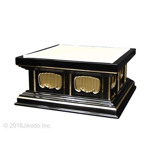 寺院仏具】幅60センチ 潤み塗りの高級一重礼盤 (受注生産品 寺院仏具】幅60センチ 潤み塗りの高級一重礼盤 (受注生産品