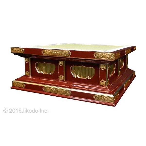 寺院仏具】幅60センチ 黒塗りの高級礼盤 金具付き 各宗派対応 寺院仏具】幅60センチ 黒塗りの高級礼盤 金具付き 各宗派対応