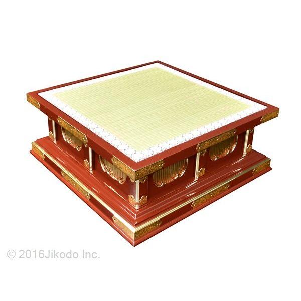 寺院仏具】幅60センチ 黒塗りの高級礼盤 金具付き 各宗派対応 寺院仏具】幅60センチ 黒塗りの高級礼盤 金具付き 各宗派対応