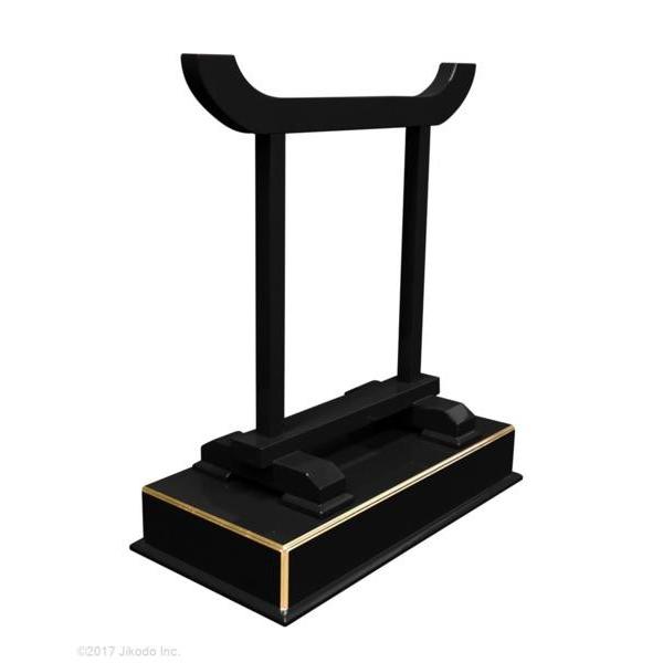 寺院仏具】柱内1尺 朱塗りの台付簡易式磬台(ケイ台) 国内自社 寺院仏具】柱内1尺 朱塗りの台付簡易式磬台(ケイ台) 国内自社