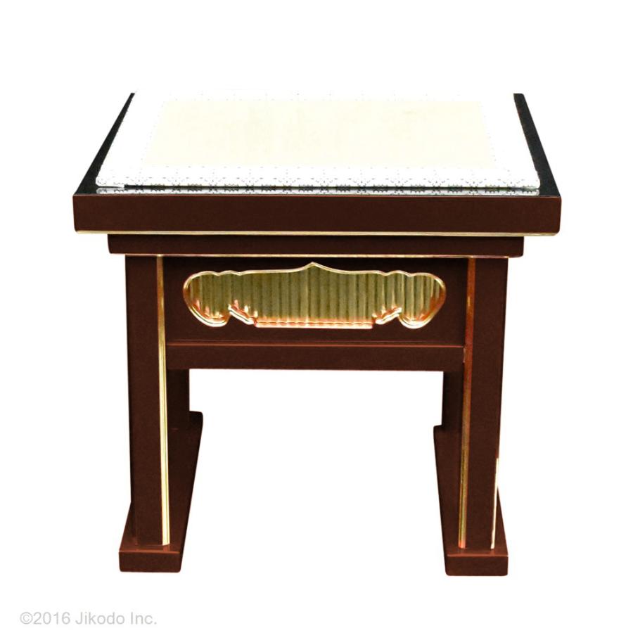 寺院仏具】幅約43センチ 潤み塗りの背高経机用椅子 (受注生産品 寺院仏具】幅約43センチ 潤み塗りの背高経机用椅子 (受注生産品