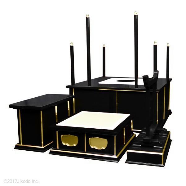 寺院仏具】朱塗り 3.5尺 簡易式の護摩壇・大壇 ケイ台付(磬台 寺院仏具】朱塗り 3.5尺 簡易式の護摩壇・大壇 ケイ台付(磬台