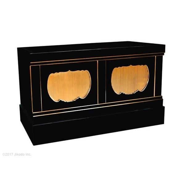 寺院仏具】黒塗り 幅150センチの箱型高級須弥壇 安心の国産品 寺院仏具】黒塗り 幅150センチの箱型高級須弥壇 安心の国産品