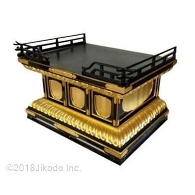 寺院仏具】潤み塗り 幅90センチの御厨子台(御仏像台) 安心の国産 寺院仏具】潤み塗り 幅90センチの御厨子台(御仏像台) 安心の国産