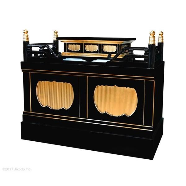 寺院仏具】朱塗り 幅150センチの箱型高級須弥壇 厨子台付き 安心 寺院仏具】朱塗り 幅150センチの箱型高級須弥壇 厨子台付き 安心