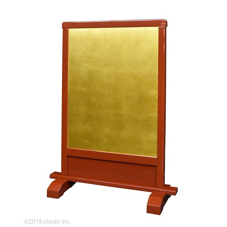 寺院仏具】朱塗り 寺院用高級衝立 幅60センチ 国内自社工場制作 寺院仏具】朱塗り 寺院用高級衝立 幅60センチ 国内自社工場制作
