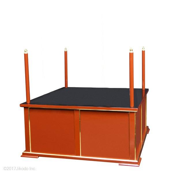 寺院仏具】黒塗り 3.5尺の簡易型大壇 壇のみ 密教法具 国内自社 寺院仏具】黒塗り 3.5尺の簡易型大壇 壇のみ 密教法具 国内自社