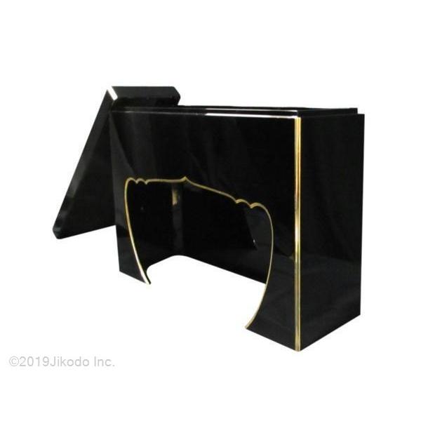 爆買い!】 寺院仏具】黒塗り 見台 オリジナル 幅54センチ 安心 爆買い!】 寺院仏具】黒塗り 見台 オリジナル 幅54センチ 安心