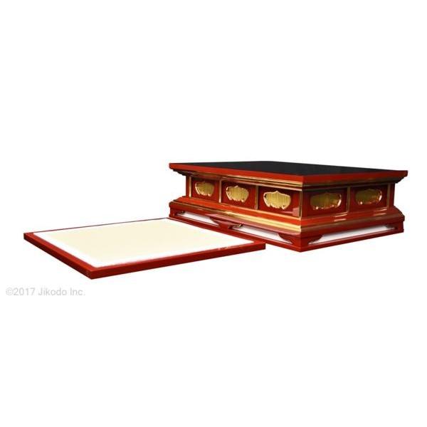 寺院仏具】黒塗り 厨子、厨子台、礼盤の3点セット 厨子台幅90 寺院仏具】黒塗り 厨子、厨子台、礼盤の3点セット 厨子台幅90