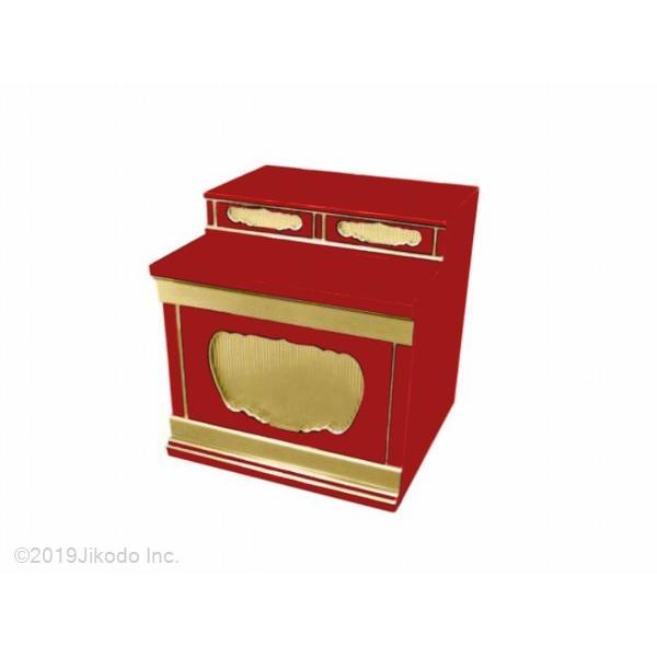 寺院仏具】朱塗り 新型小型須弥壇 二間壇付き 幅60cm サイズ調整 寺院仏具】朱塗り 新型小型須弥壇 二間壇付き 幅60cm サイズ調整