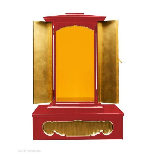 寺院仏具】潤み塗り 金具付 新型角厨子と厨子台セット 厨子高さ 寺院仏具】潤み塗り 金具付 新型角厨子と厨子台セット 厨子高さ