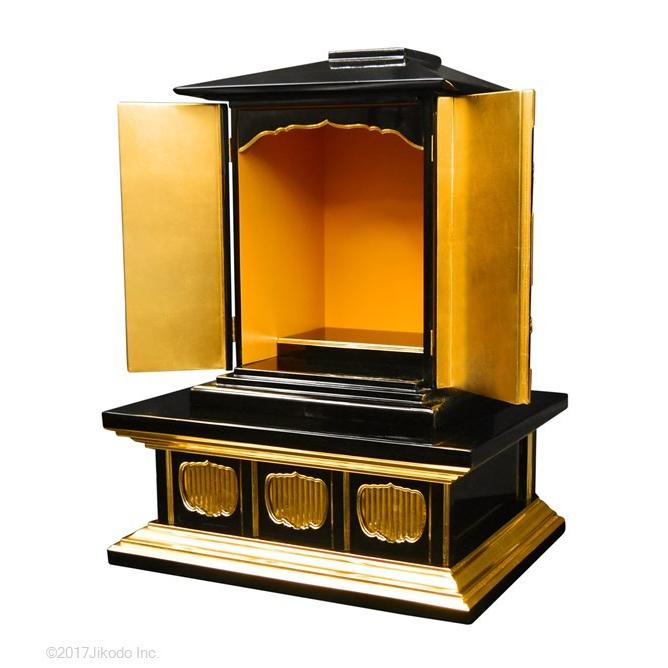 寺院仏具】潤み塗り 須弥壇と厨子の豪華2点セット 厨子高さ54 寺院仏具】潤み塗り 須弥壇と厨子の豪華2点セット 厨子高さ54
